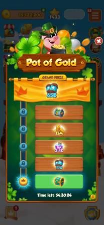 Pot of Gold Event Coin Master
